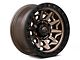 Fuel Wheels Covert Matte Bronze with Black Bead Ring 6-Lug Wheel; 17x9; -12mm Offset (07-13 Sierra 1500)