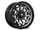 Fuel Wheels Covert Matte Gunmetal with Black Bead Ring 6-Lug Wheel; 18x9; 1mm Offset (07-13 Sierra 1500)