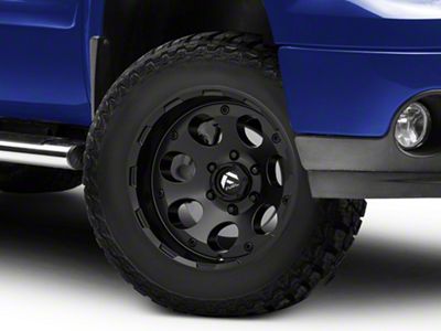 Fuel Wheels Enduro Matte Black 6-Lug Wheel; 18x9; 1mm Offset (07-13 Sierra 1500)