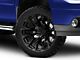 Fuel Wheels Flame Blackout 6-Lug Wheel; 22x10; -18mm Offset (07-13 Sierra 1500)