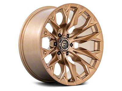 Fuel Wheels Flame Platinum Bronze 6-Lug Wheel; 20x9; 1mm Offset (07-13 Sierra 1500)