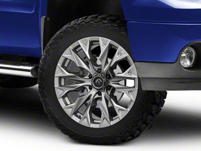 Fuel Wheels Flame Platinum 6-Lug Wheel; 20x10; -18mm Offset (07-13 Sierra 1500)