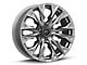 Fuel Wheels Flame Platinum 6-Lug Wheel; 22x10; -18mm Offset (07-13 Sierra 1500)