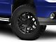 Fuel Wheels Flux Blackout 6-Lug Wheel; 18x9; 30mm Offset (07-13 Sierra 1500)