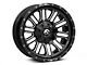 Fuel Wheels Hardline Gloss Black Milled 6-Lug Wheel; 18x9; 2mm Offset (07-13 Sierra 1500)