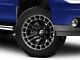 Fuel Wheels Heater Matte Black Double Dark Tint Machined 6-Lug Wheel; 20x9; 1mm Offset (07-13 Sierra 1500)