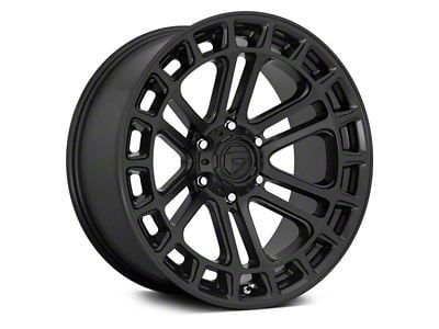 Fuel Wheels Heater Matte Black 6-Lug Wheel; 20x9; 1mm Offset (07-13 Sierra 1500)