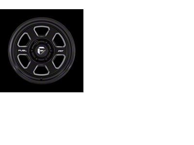 Fuel Wheels Hype Matte Black 6-Lug Wheel; 17x8.5; -10mm Offset (07-13 Sierra 1500)