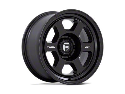 Fuel Wheels Hype Matte Black 6-Lug Wheel; 18x8.5; 10mm Offset (07-13 Sierra 1500)