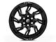 Fuel Wheels Lockdown Gloss Black Milled 6-Lug Wheel; 20x9; 1mm Offset (07-13 Sierra 1500)