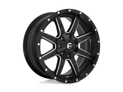 Fuel Wheels Maverick Gloss Black Milled 6-Lug Wheel; 20x9; 20mm Offset (07-13 Sierra 1500)