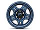 Fuel Wheels Oxide Dark Blue 6-Lug Wheel; 17x8.5; -10mm Offset (07-13 Sierra 1500)