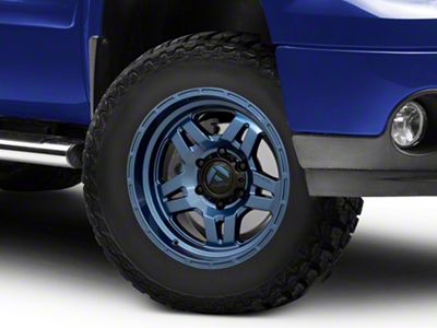 Fuel Wheels Oxide Dark Blue 6-Lug Wheel; 17x8.5; 1mm Offset (07-13 Sierra 1500)