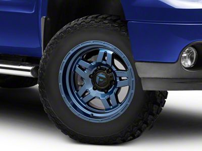 Fuel Wheels Oxide Dark Blue 6-Lug Wheel; 17x9; -38mm Offset (07-13 Sierra 1500)