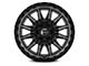 Fuel Wheels Piston Matte Gunmetal with Gloss Black Lip 6-Lug Wheel; 17x9; 1mm Offset (07-13 Sierra 1500)
