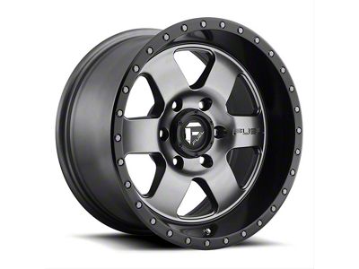 Fuel Wheels Podium Matte Gunmetal 6-Lug Wheel; 20x9; 1mm Offset (07-13 Sierra 1500)