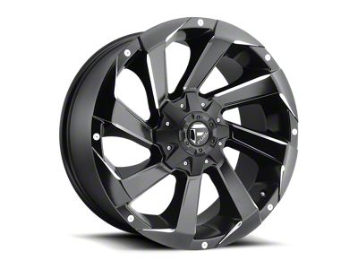 Fuel Wheels Razor Matte Black Milled 6-Lug Wheel; 20x9; 20mm Offset (07-13 Sierra 1500)