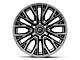 Fuel Wheels Rebar Matte Gunmetal 6-Lug Wheel; 17x9; -12mm Offset (07-13 Sierra 1500)