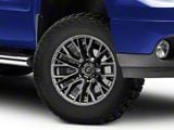 Fuel Wheels Rebar Matte Gunmetal 6-Lug Wheel; 17x9; 1mm Offset (07-13 Sierra 1500)