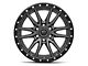 Fuel Wheels Rebel Matte Gunmetal 6-Lug Wheel; 18x9; 20mm Offset (07-13 Sierra 1500)