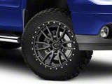 Fuel Wheels Rebel Matte Gunmetal 6-Lug Wheel; 20x10; -18mm Offset (07-13 Sierra 1500)