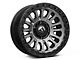 Fuel Wheels Rincon Matte Gunmetal with Matte Black Lip 6-Lug Wheel; 17x9; 1mm Offset (07-13 Sierra 1500)