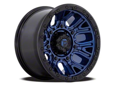 Fuel Wheels Rush Dark Blue 6-Lug Wheel; 17x9; -12mm Offset (07-13 Sierra 1500)