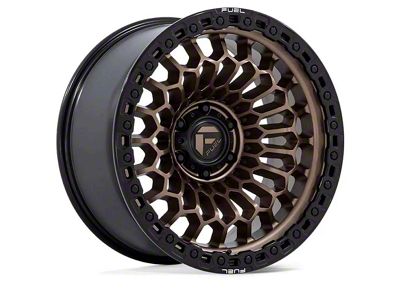 Fuel Wheels Sinister Matte Bronze with Matte Black Lip 6-Lug Wheel; 20x9; 1mm Offset (07-13 Sierra 1500)