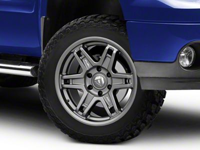 Fuel Wheels Slayer Matte Gunmetal 6-Lug Wheel; 20x9; 1mm Offset (07-13 Sierra 1500)