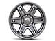 Fuel Wheels Slayer Matte Gunmetal 6-Lug Wheel; 20x9; 1mm Offset (07-13 Sierra 1500)