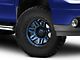 Fuel Wheels Syndicate Dark Blue with Black Ring 6-Lug Wheel; 17x9; 1mm Offset (07-13 Sierra 1500)