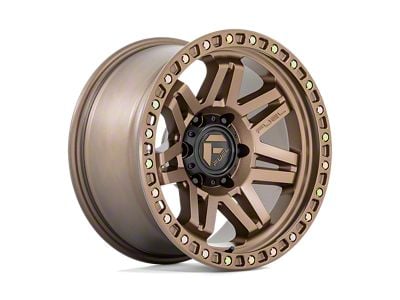 Fuel Wheels Syndicate Full Matte Bronze 6-Lug Wheel; 17x9; -12mm Offset (07-13 Sierra 1500)