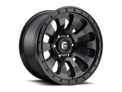 Fuel Wheels Tactic Matte Black 6-Lug Wheel; 20x9; 1mm Offset (07-13 Sierra 1500)