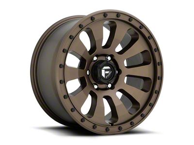 Fuel Wheels Tactic Matte Bronze 6-Lug Wheel; 20x9; 20mm Offset (07-13 Sierra 1500)