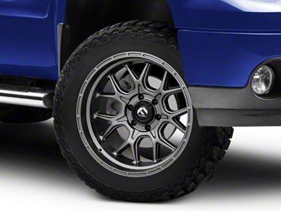 Fuel Wheels Tech Matte Anthracite 6-Lug Wheel; 20x10; -18mm Offset (07-13 Sierra 1500)