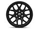 Fuel Wheels Tech Matte Black 6-Lug Wheel; 20x9; 20mm Offset (07-13 Sierra 1500)