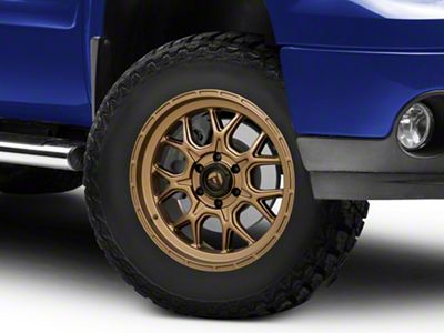 Fuel Wheels Tech Matte Bronze 6-Lug Wheel; 17x9; 20mm Offset (07-13 Sierra 1500)