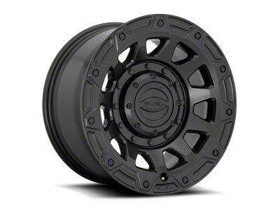 Fuel Wheels Tracker Satin Black 6-Lug Wheel; 17x9; 1mm Offset (07-13 Sierra 1500)