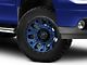 Fuel Wheels Traction Dark Blue with Black Ring 6-Lug Wheel; 20x10; -18mm Offset (07-13 Sierra 1500)