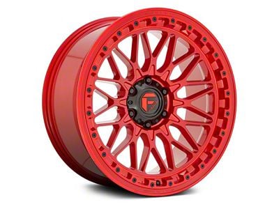 Fuel Wheels Trigger Candy Red 6-Lug Wheel; 17x9; 1mm Offset (07-13 Sierra 1500)