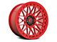 Fuel Wheels Trigger Candy Red 6-Lug Wheel; 17x9; 1mm Offset (07-13 Sierra 1500)
