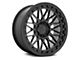 Fuel Wheels Trigger Matte Black 6-Lug Wheel; 17x9; 1mm Offset (07-13 Sierra 1500)