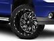 Fuel Wheels Triton Gloss Black Milled 6-Lug Wheel; 24x12; -44mm Offset (07-13 Sierra 1500)