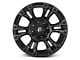 Fuel Wheels Vapor Matte Black Double Dark Tint 6-Lug Wheel; 17x10; -18mm Offset (07-13 Sierra 1500)