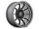 Fuel Wheels Variant Matte Gunmetal 6-Lug Wheel; 17x9; -12mm Offset (07-13 Sierra 1500)