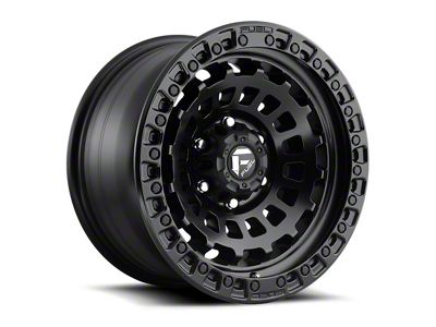 Fuel Wheels Zephyr Matte Black 6-Lug Wheel; 18x9; -12mm Offset (07-13 Sierra 1500)