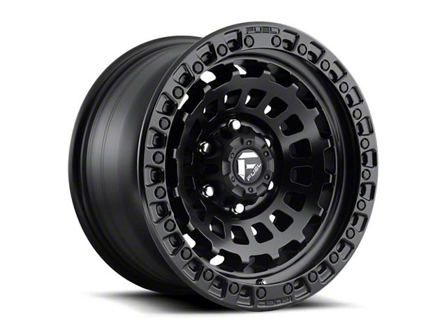 Fuel Wheels Zephyr Matte Black 6-Lug Wheel; 18x9; -12mm Offset (07-13 Sierra 1500)