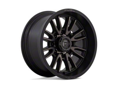 Fuel Wheels Clash Matte Black Double Dark Tint 8-Lug Wheel; 20x10; -18mm Offset (11-14 Sierra 2500 HD)