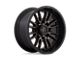 Fuel Wheels Clash Matte Black Double Dark Tint 8-Lug Wheel; 20x10; -18mm Offset (11-14 Sierra 2500 HD)