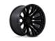 Fuel Wheels FF09D Matte Black Milled 8-Lug Wheel; 20x10; -24mm Offset (11-14 Sierra 2500 HD)